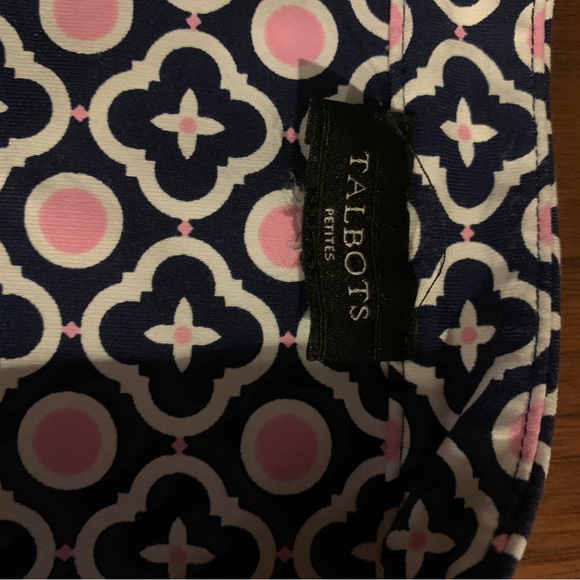 Talbots Dress  KNIT SHIFT size petite Medium /Large - Picture 3 of 9